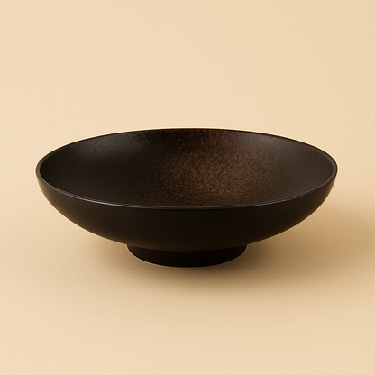 Taça Hikari com Tampa de Bambu