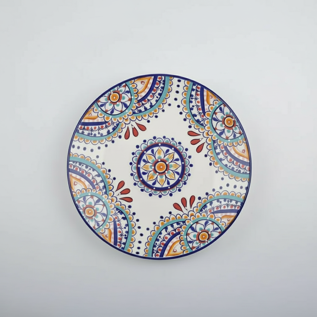 Prato Decorativo Carvalho Branco Murale